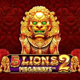 Slots logo of 5 Lions Megaways 2 from Pragmatic Play at AllySpin Casino