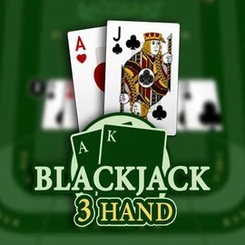 Blackjack 3H (Habanero) online game logo by Habanero on ally-spin.eu
