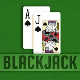 Blackjack (Relax Gaming) slot logo by Relax Gaming at AllySpin Casino