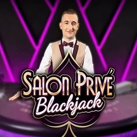 Blackjack Salon Privé online game logo by Ezugi on ally-spin.eu