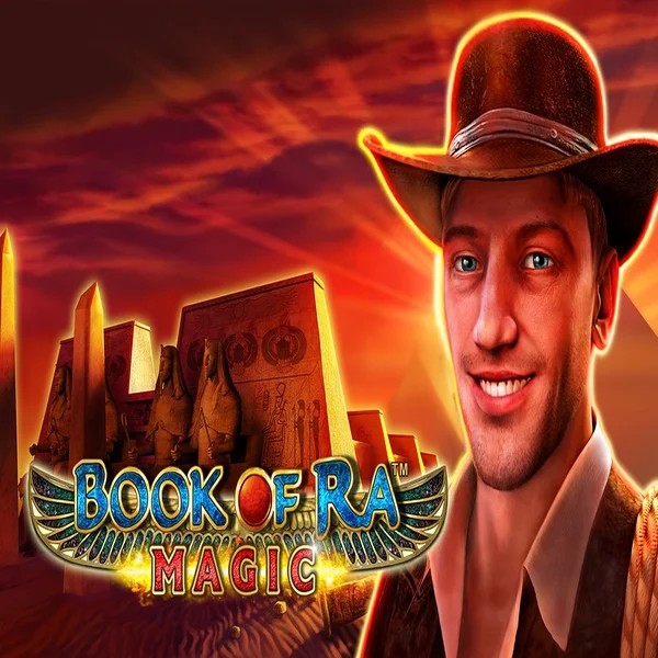 Book of Ra Magic slot visual from Greentube available on ally-spin.eu