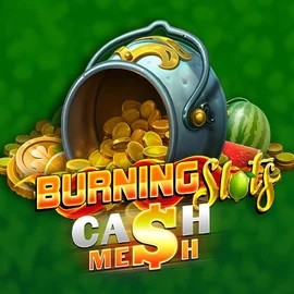 Burning Slots Cash Mesh slot logo by BF Games at AllySpin Casino