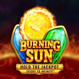Official Slots logo: Burning Sun by Wazdan at AllySpin Casino