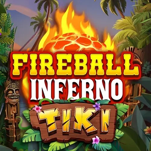 Fireball Inferno Tiki by NetEnt, showcased at ally-spin.eu – game logo