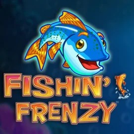 Fishin Frenzy online game logo by Blueprint Gaming on ally-spin.eu