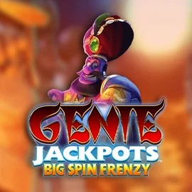 Genie Jackpots: Big Spin Frenzy logo by Blueprint Gaming at AllySpin Casino