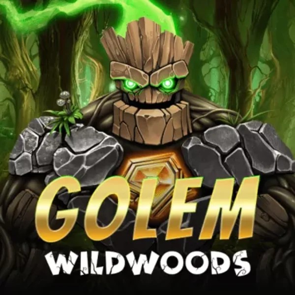 Golem Wildwoods logo by BF Games at AllySpin Casino