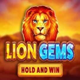 Lion Gems Hold and Win logo – Slots by Playson at AllySpin Casino