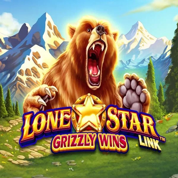 Slots logo of Lone Star Link Grizzly Wins from Greentube at AllySpin Casino