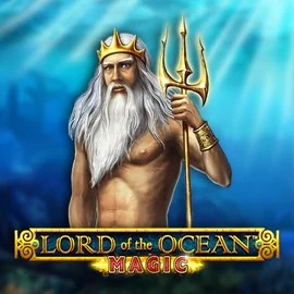Official Slots logo: Lord Of The Ocean Magic by Novomatic at AllySpin Casino