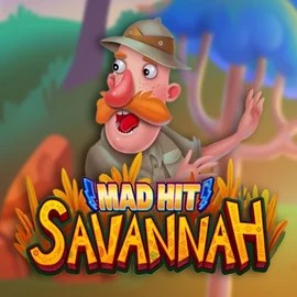 Mad Hit Savannah logo by RubyPlay AllySpin Casino