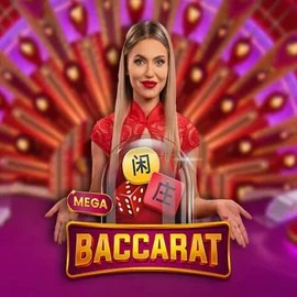 Mega Baccarat by Pragmatic Play, showcased at ally-spin.eu – game logo