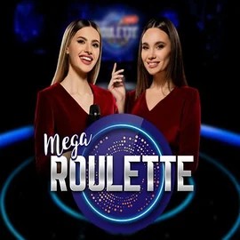 Mega Roulette game by Pragmatic Play – logo hosted on AllySpin Casino