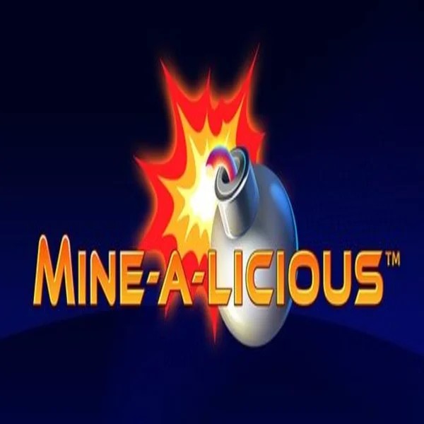 Mine a Licious slot logo by Playtech at AllySpin Casino