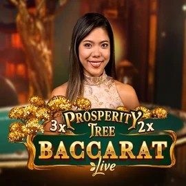 Prosperity Tree Baccarat slot visual from Evolution available on ally-spin.eu