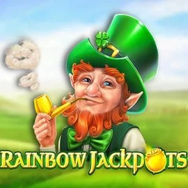 Rainbow Jackpots casino game by Red Tiger Gaming – featured logo at AllySpin Casino