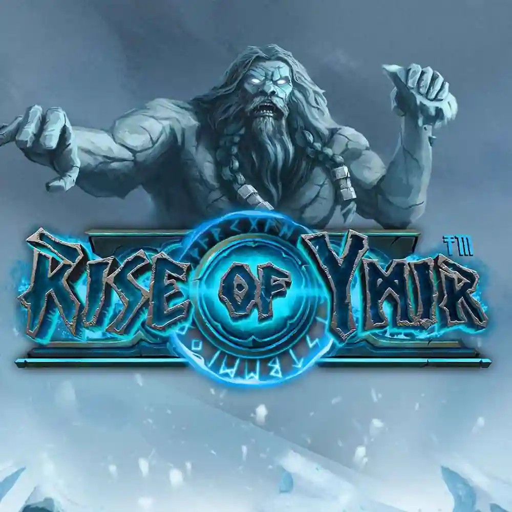 Rise of Ymir logo – Slots by Hacksaw Gaming at AllySpin Casino