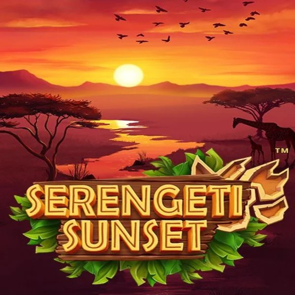 Serengeti Sunset online game logo by Skywind Group on ally-spin.eu