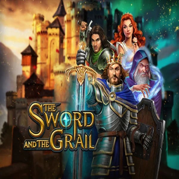 The Sword and the Grail online game logo by Play'n GO on ally-spin.eu