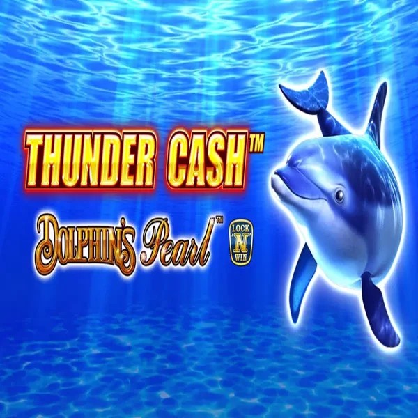 Thunder Cash Dolphins Pearl casino game by Novomatic – featured logo at AllySpin Casino